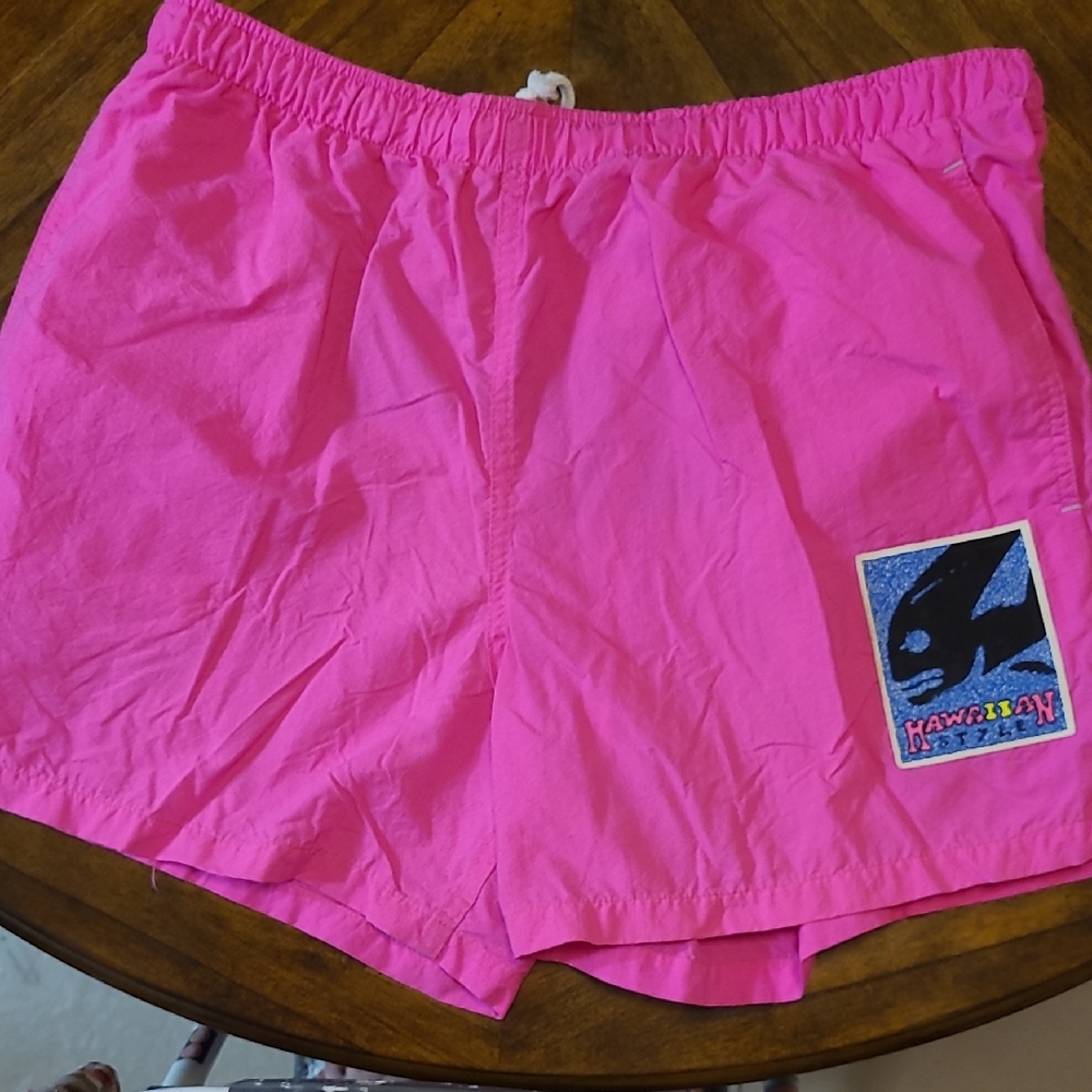 Hawaiian Style Pink Women's Shorts